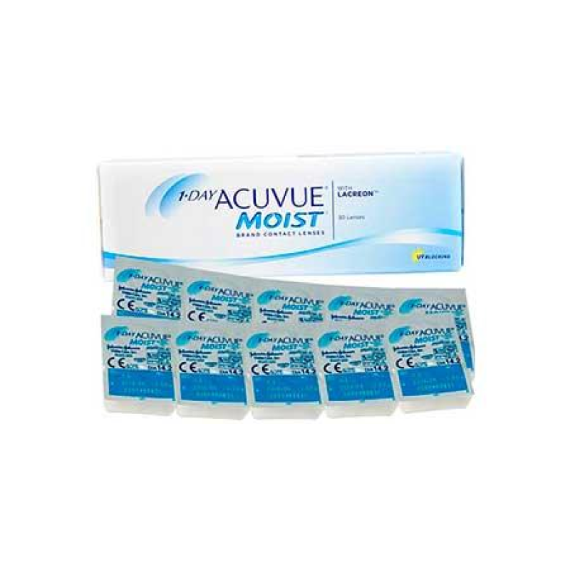 Контактні лінзи 1-Day Acuvue Moist